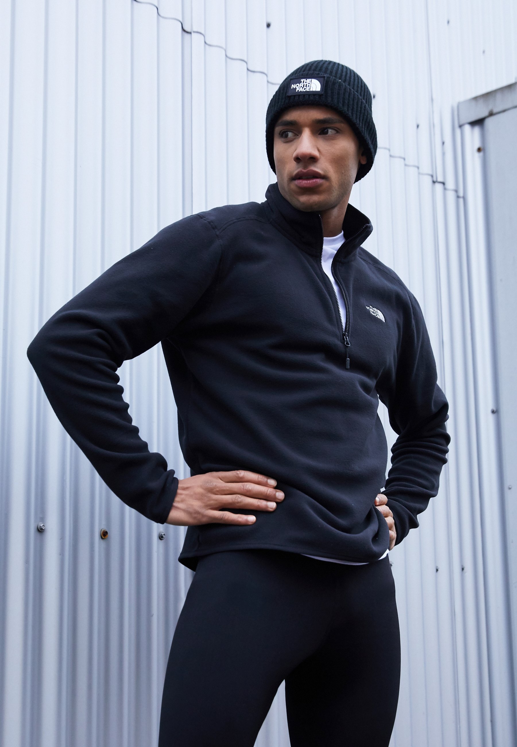 north face quarter zip pullover