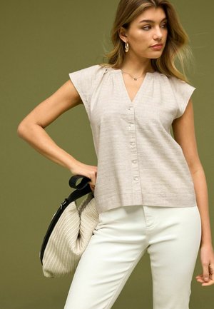 REGULAR FIT - Bluse - natural