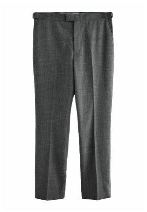 REGULAR FIT   SIGNATURE TEXTURED ITALIAN  - Trousers - grey