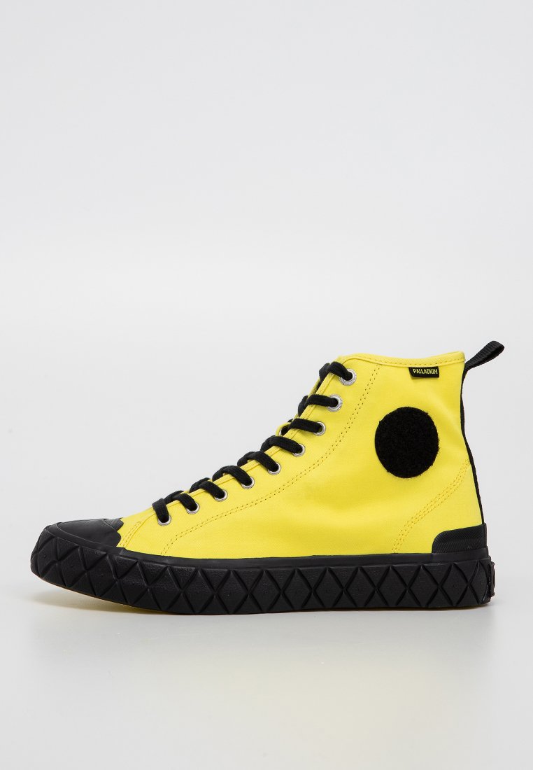 Palladium High-top trainers yellow