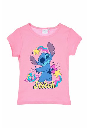 DISNEY LILO UND STITCH - Print T-shirt - rosa