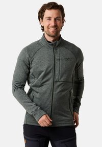 LOFOTEN MIDLAYER - Zip-up sweatshirt - olive melange