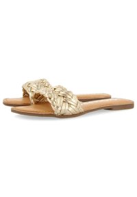 Gioseppo Ciabattine - gold-coloured