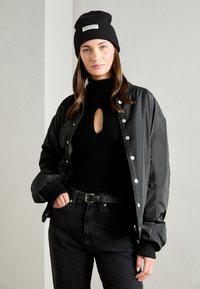 Marc O'Polo BEANIE FOLD-UP - Lue - black