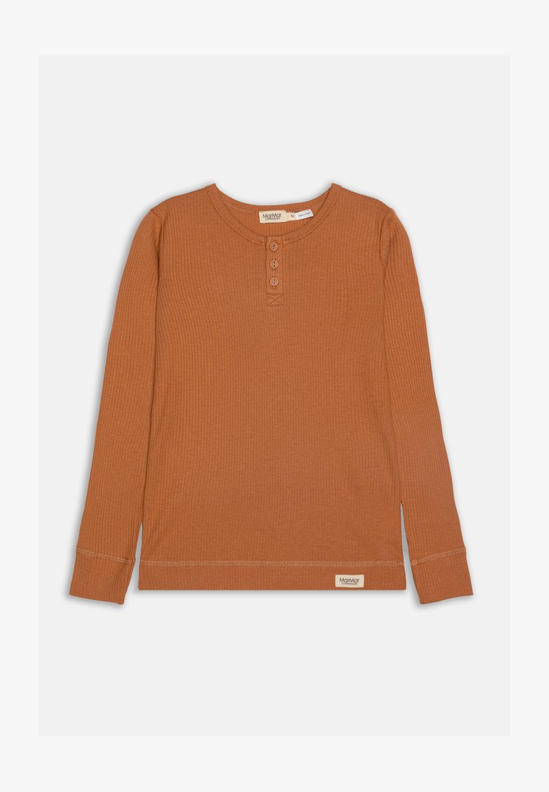 MarMar Copenhagen TEE UNISEX - Μπλούζα με μακριά μανίκια - light pecan
