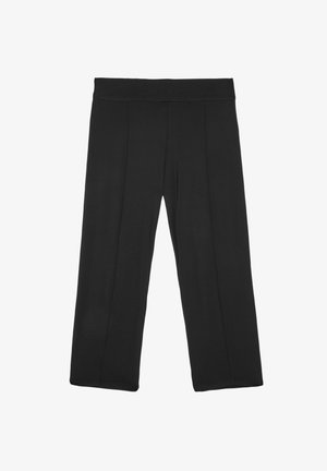 Stradivarius, ELASTIC DETAIL CAPRIS - Short - black