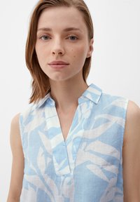 s.Oliver V AUSSCHNITT - Blusenkleid - hellblau