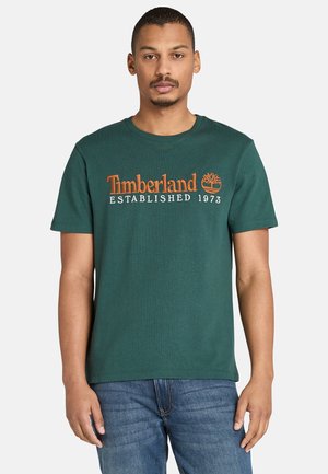 SHORT SLEEVE LOGO  - T-shirt imprimé - green gables