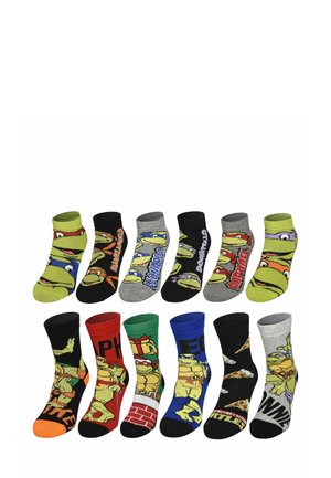 MUTANT NINJA TURTLES ADVENT CALENDAR - 12 PACK - Socks - mehrfarbig