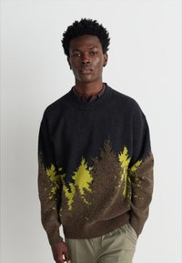 BOSS KEVEREST - Strickpullover - open brown