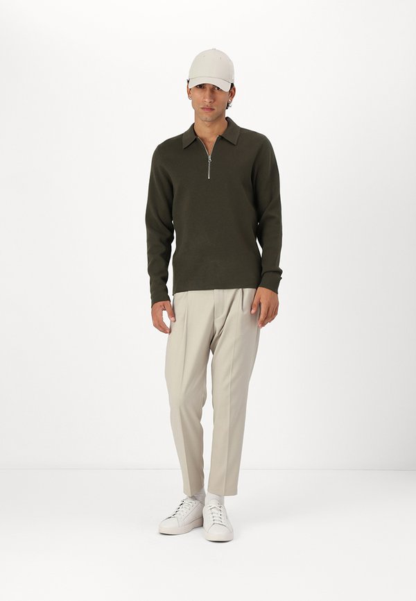 GUNA HALF ZIP - Jumper - forest night4