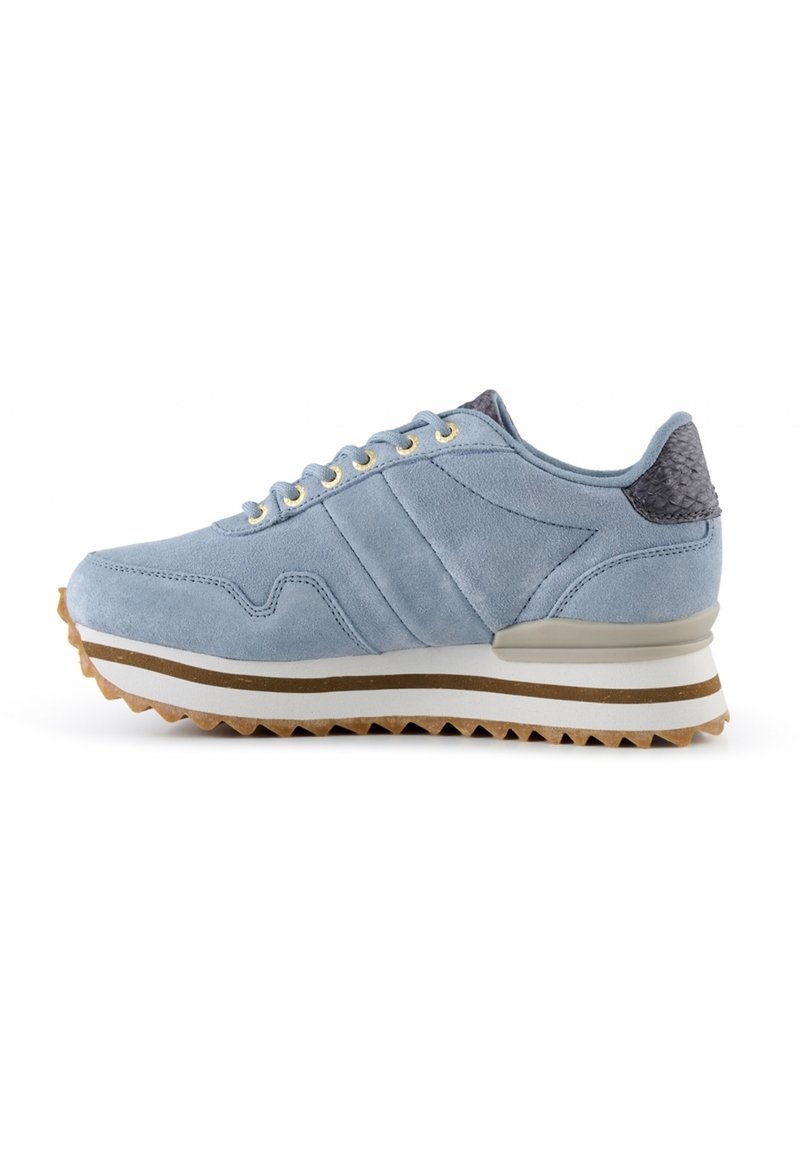 Damen Sneaker low | Woden NORA PLATEAU Sneaker low hellblau/blau - PK47221 Damen Sneaker low | Woden NORA PLATEAU Sneaker low hellblau/blau - PK47221