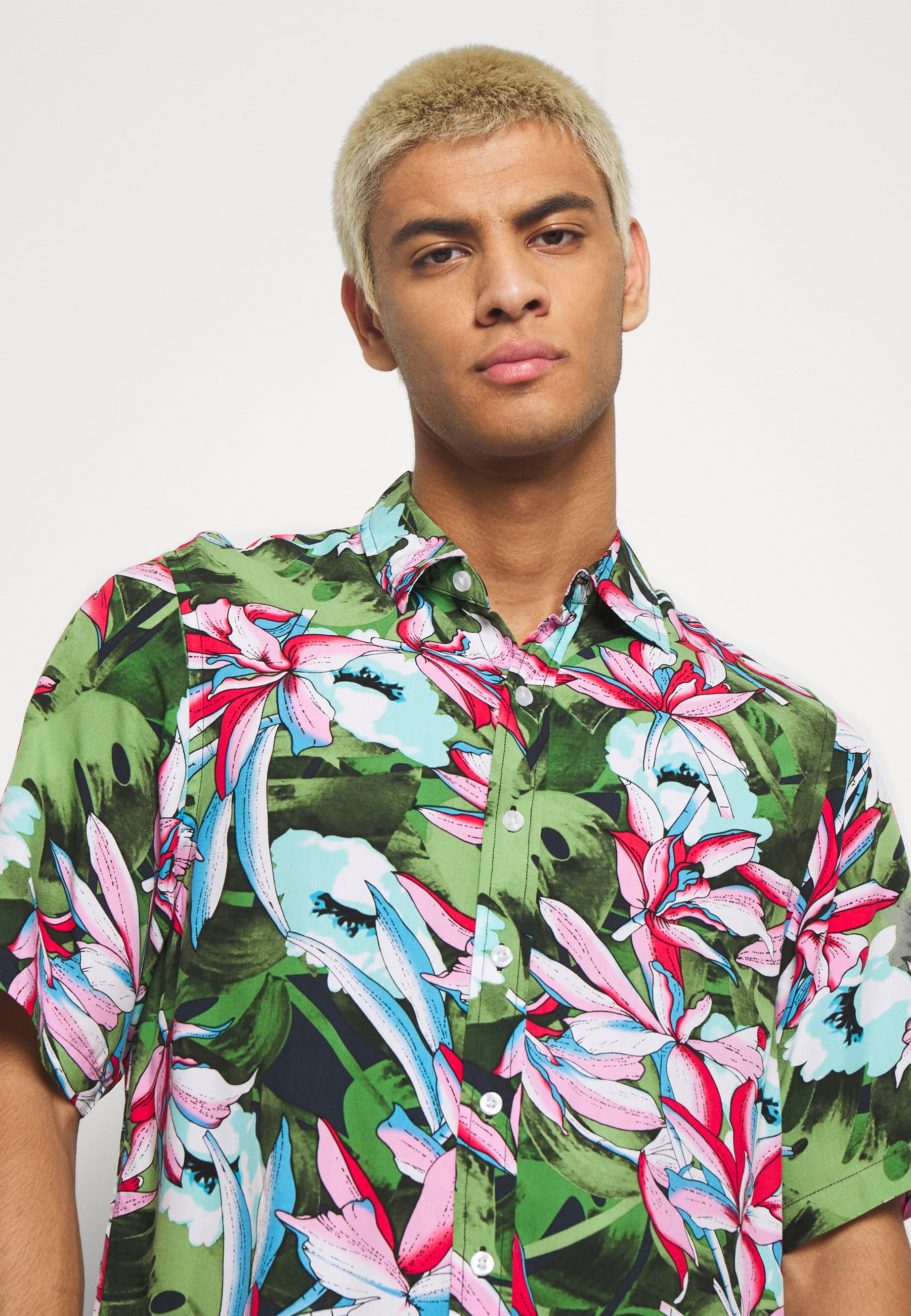 Denim Project GRANDE Skjorte redpink Zalando.no Denim Project GRANDE SHIRT Skjorte snake Zalando.no