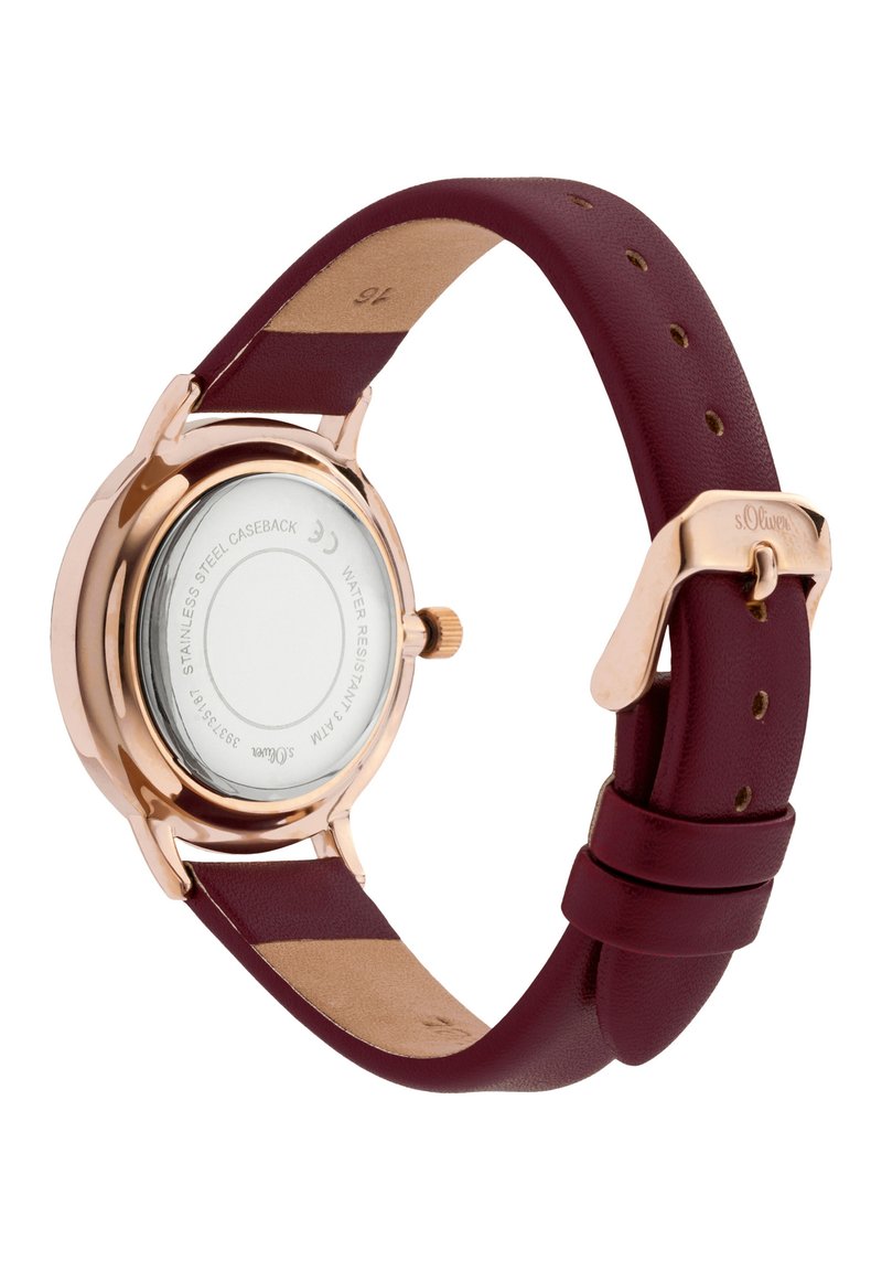 Damen Analoguhren | s.Oliver Uhr rot - ZA22688 Damen Analoguhren | s.Oliver Uhr rot - ZA22688