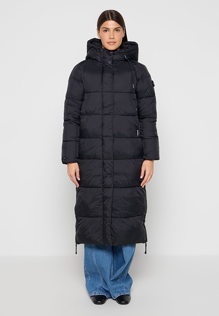 khujo Wintermantel zwart