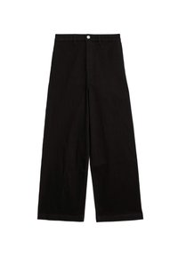 SEAMLESS WIDE LEG - Flared Jeans - black