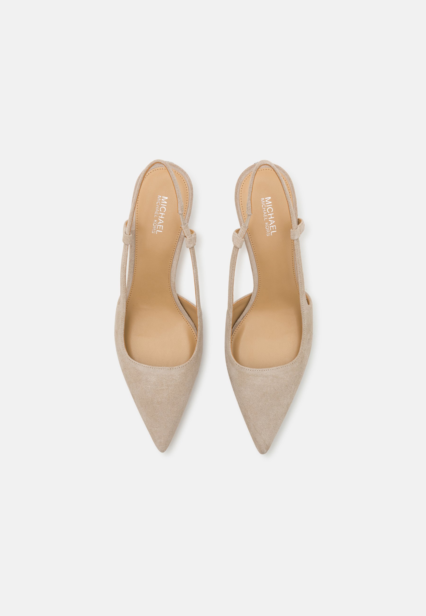 MICHAEL Michael Kors ALORA MID SLING - Classic heels - light sand