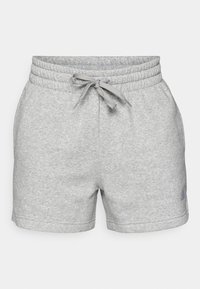 ESSENTIALS SMALL LOGO SHORTS - Calções desportivos - medium grey heather
