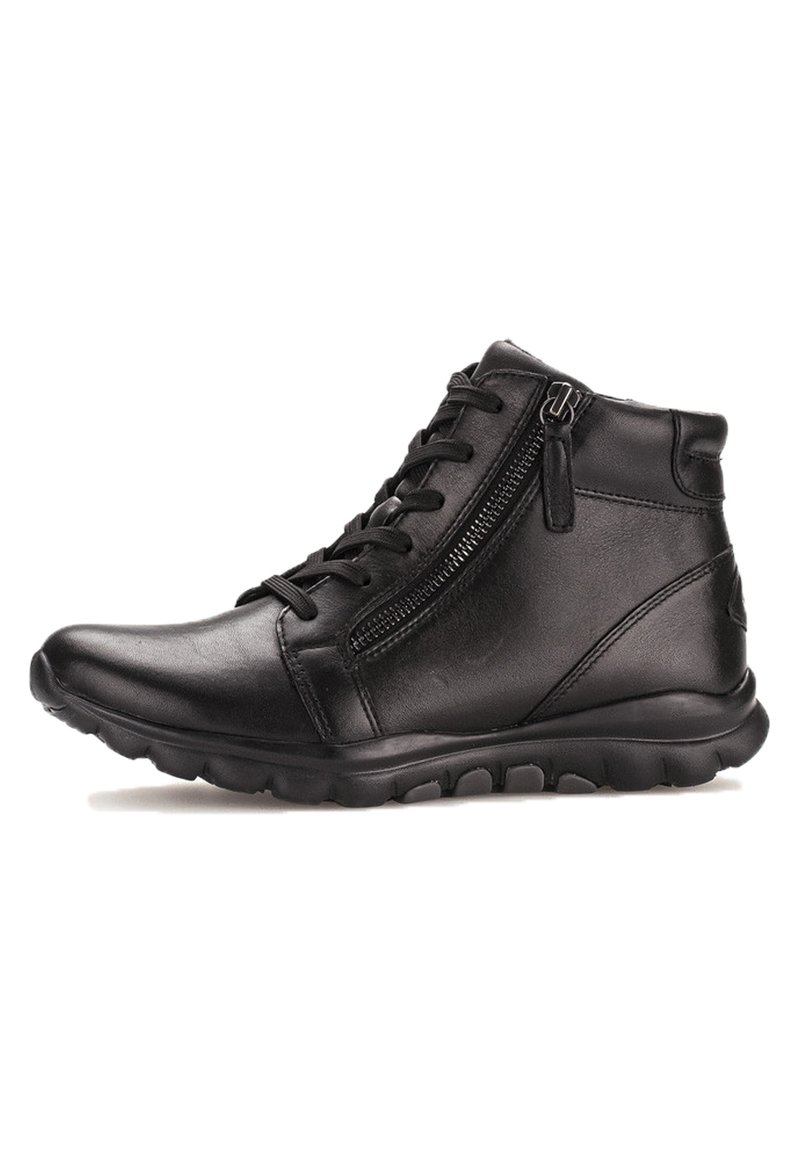 Gabor Bottines à lacets - schwarz