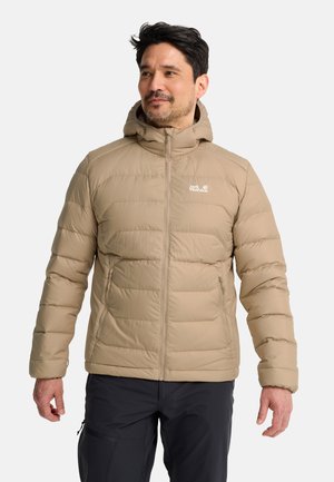 Jack Wolfskin Daunenmantel - hazel wood