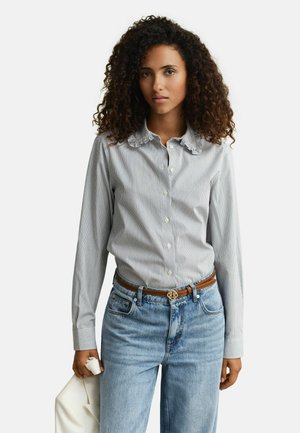FRILLY STRIPED - Hemdbluse - classic blue