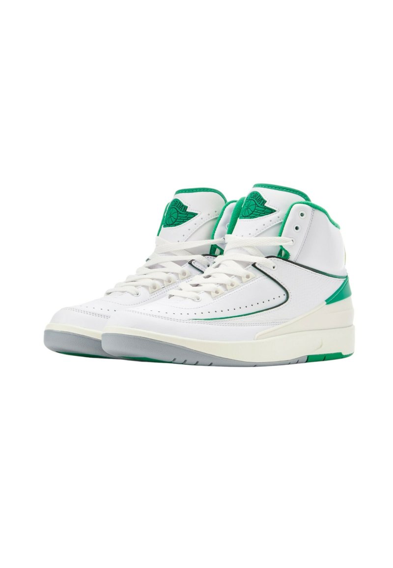 AIR JORDAN 2 RETRO - Vysoké tenisky - white green grey