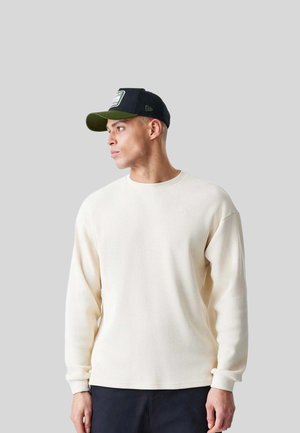 LS WAFFLE TEE LTC - Longsleeve - light beige