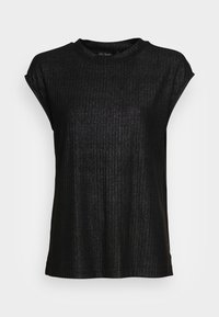 COATED - T-shirt básica - black