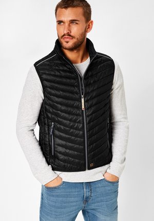 WADE - Waistcoat - black