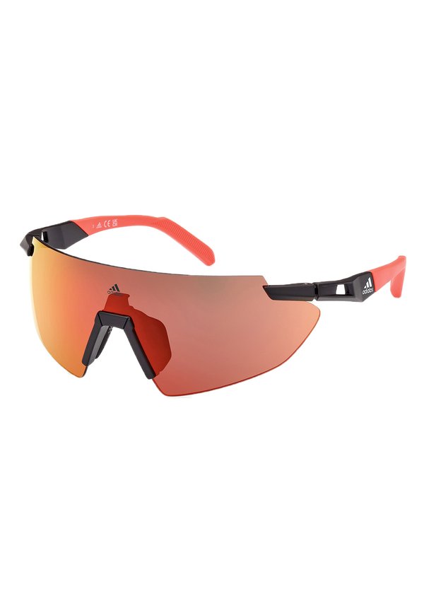 Sonnenbrille - nero arancione specchiato