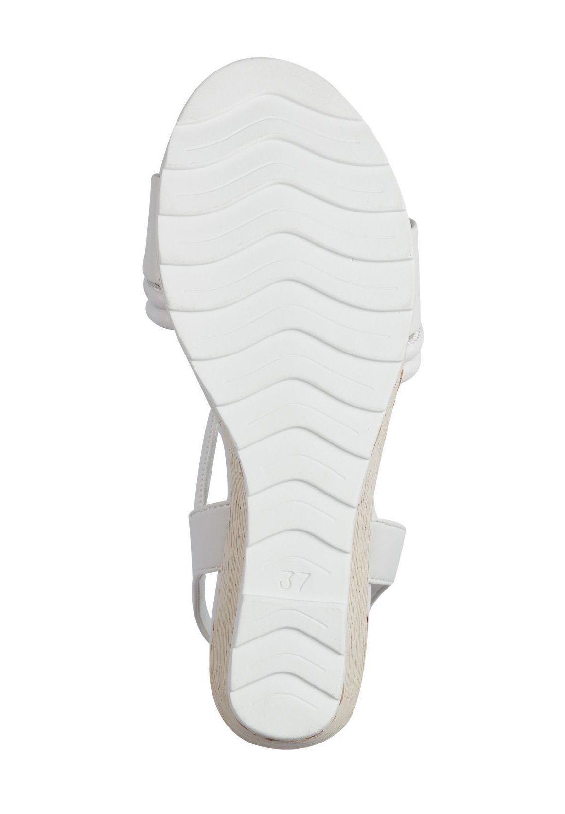 Marco Tozzi Sandale cu talpă ortopedică - white/alb - Zalando.ro