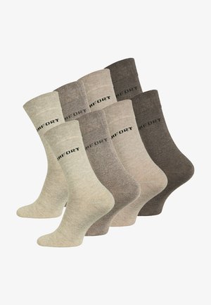 Cotton Prime, 8-PACK - Chaussettes - brauntöne