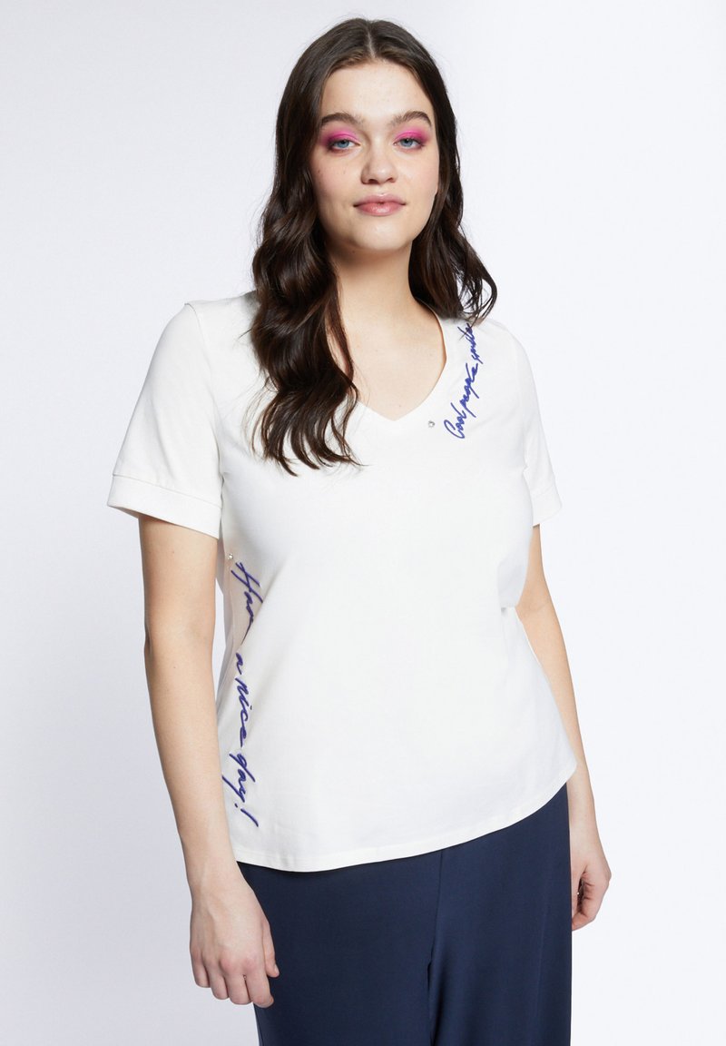 Fiorella Rubino T-shirt print wit