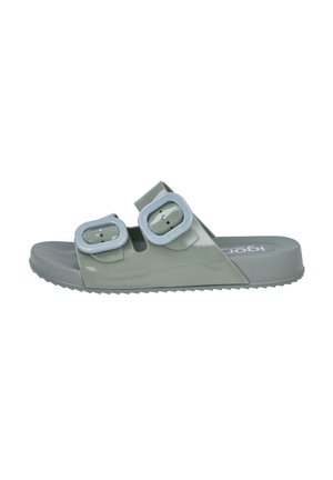 HABANA CHANCLAS - Sandalias planas - green