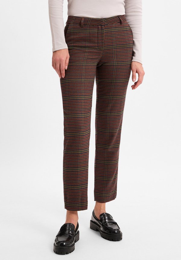 Chino - bordeaux blau