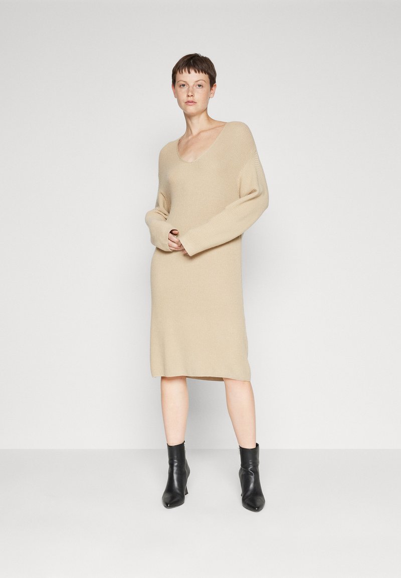 MSCH Copenhagen MARTHEA RACHELLE - Φόρεμα-πουλόβερ - fields of rye