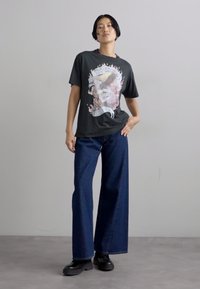 The Kooples Print T-shirt - black washed