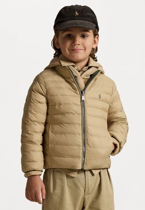 P-LAYER 2 REVERSIBLE MOCKNECK JACKET - Szabadtéri dzseki - vintage khaki/mint olive
