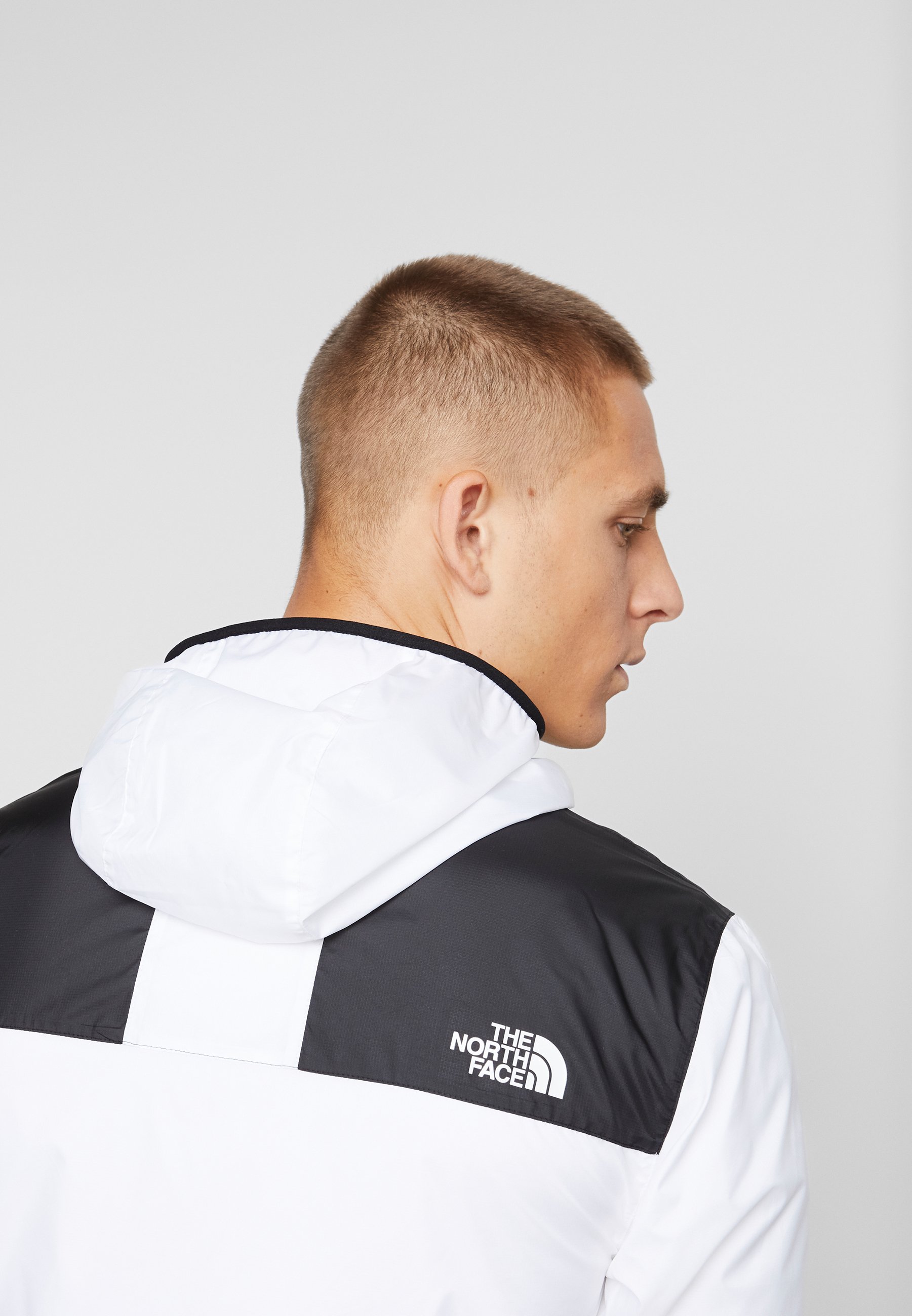 The North Face SEASONAL MOUNTAIN JACKET Lett jakke white The North Face SEASONAL MOUNTAIN JACKET - Lett jakke - black/white