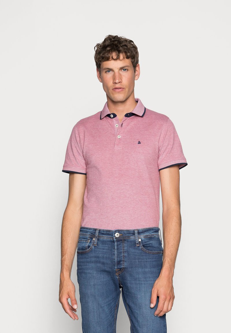 Jack & Jones JJEPAULOS - Polo - brick red
