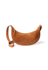 Unselected, caramel suede