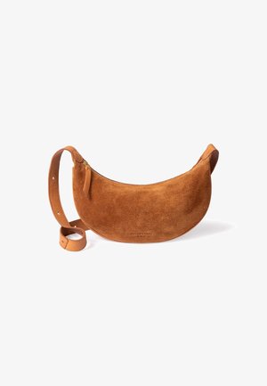HOLZRICHTER Berlin Cross body bag - caramel suede