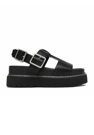 Jenny, Sandalias con plataforma - black