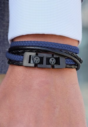LUCLEON Armbånd - black blue