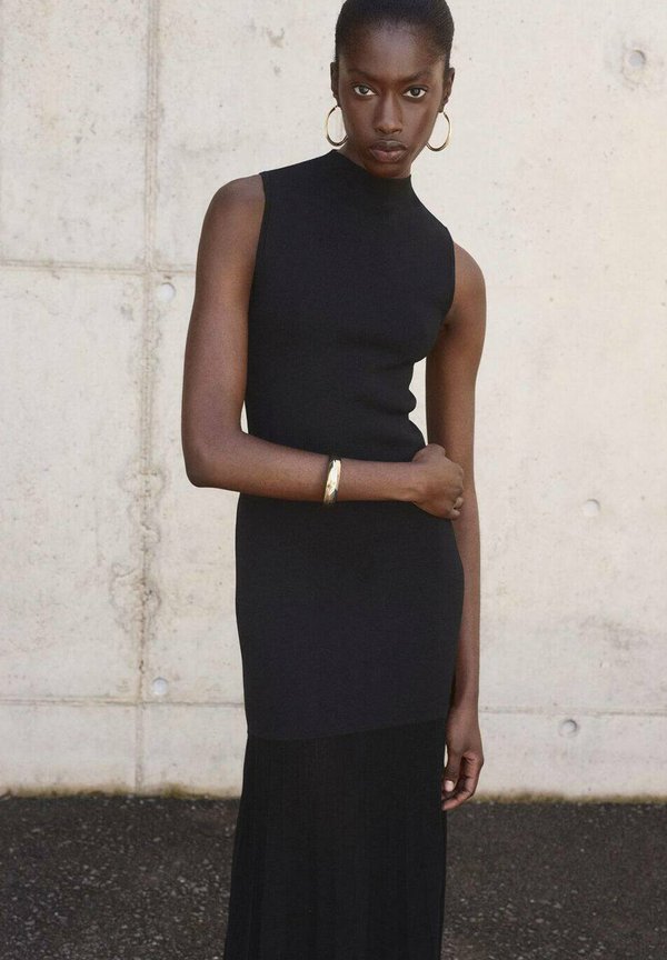 Maxi dress - zwart4