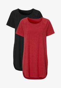 Geselecteerd, red/black