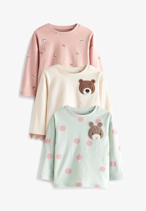 3 PACK - Camiseta de manga larga - mint green