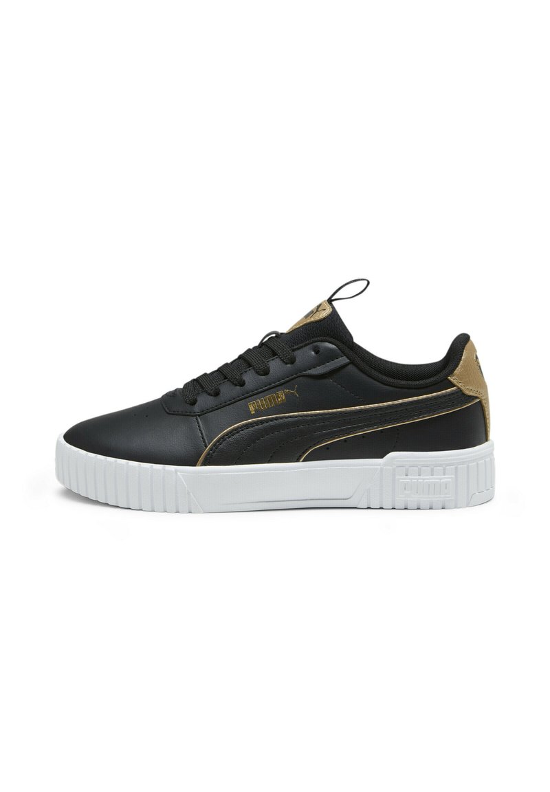 Puma - CARINA 2.0 POP UP - Matalavartiset tennarit - black gold white, Suurenna