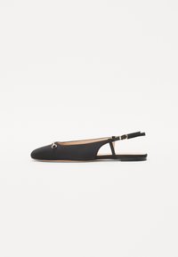 BALLERINAS - Ballerina med hælstøtte - nero