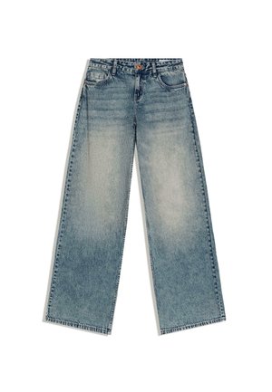 WIDE-LEG -  - Široké nohavice - blue denim